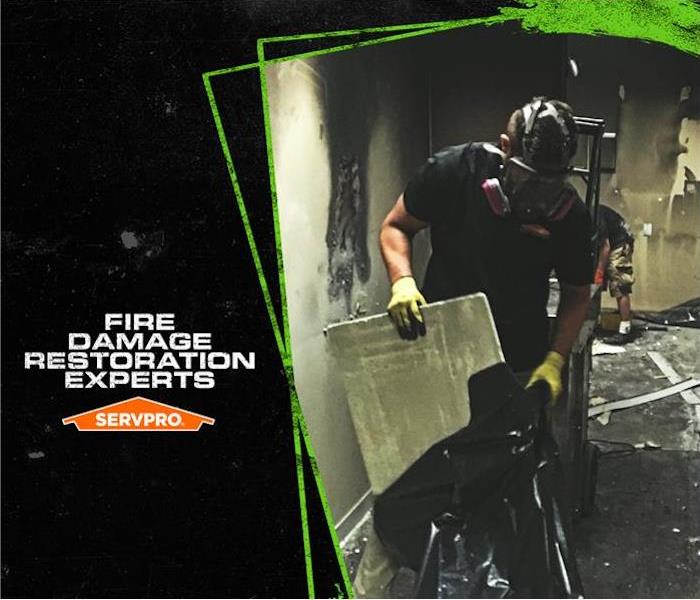 servpro poster extraction demo after fire